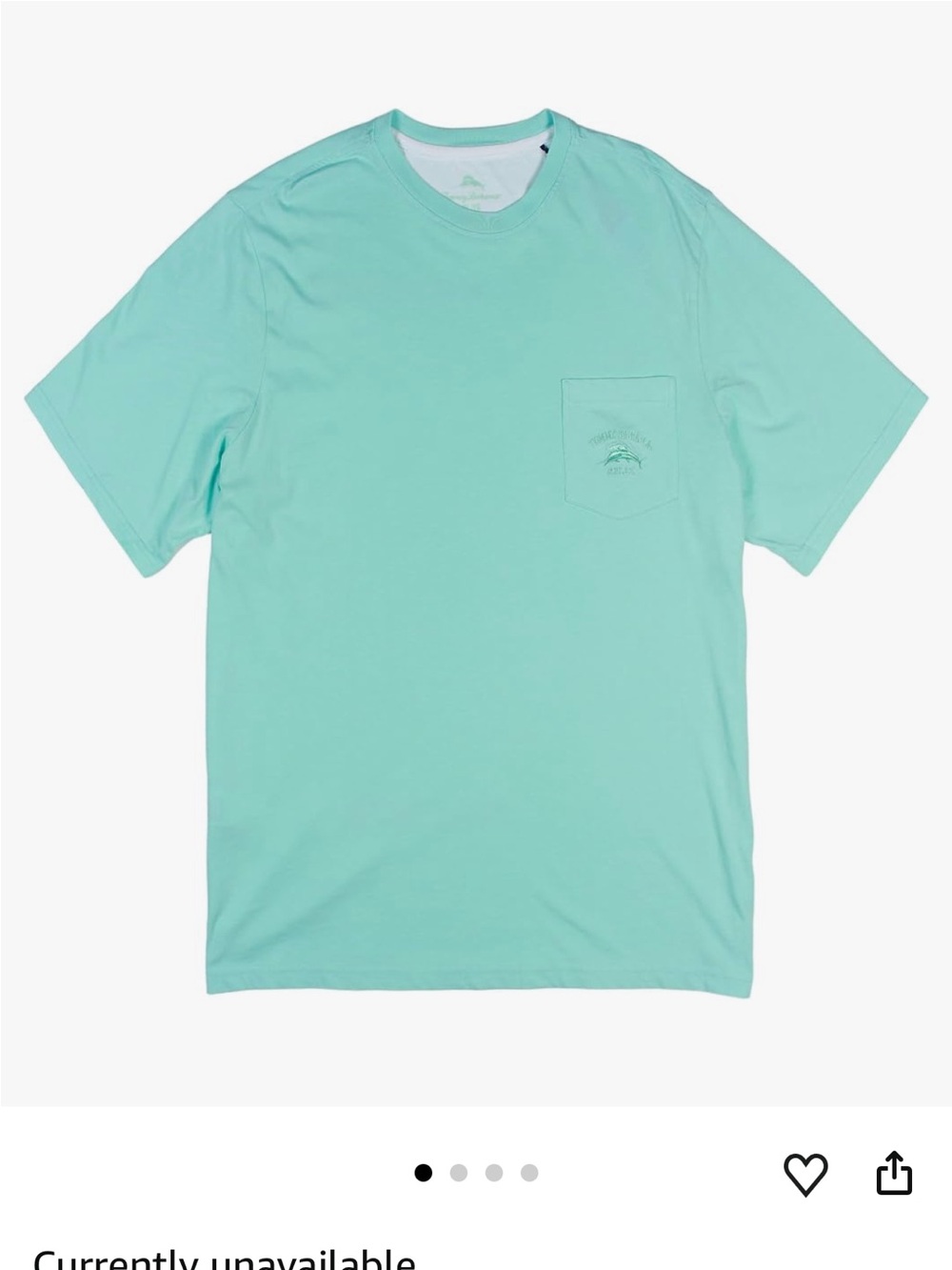 Tommy Bahama Short Sleeve Tee - Mint Green